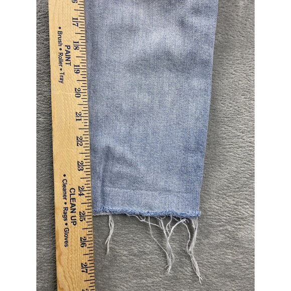 Old Navy Womens 2 Boyfriend Straight Blue Jeans - Picture 4 of 8